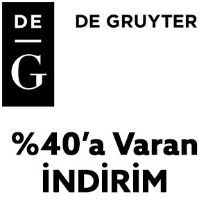 DE GRUYTER E-Kitaplarında Yıl Sonu İndirimi